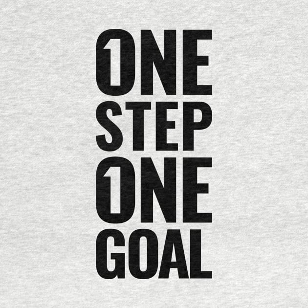 One step. One goal. by Magicform